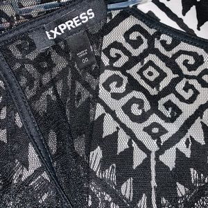 Express Dress - Lace Black